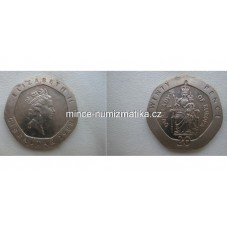 20 Pence 1988 RL Gibraltar - Twenty Pence Elizabeth II